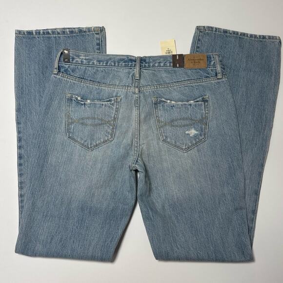 Y2K Vintage Abercrombie & Fitch Emma Low Rise Bootcut Jean NWT - Picture 2 of 7